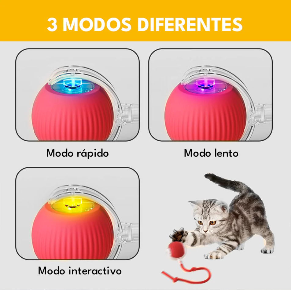 PELOTA INTERACTIVA PARA MASCOTAS