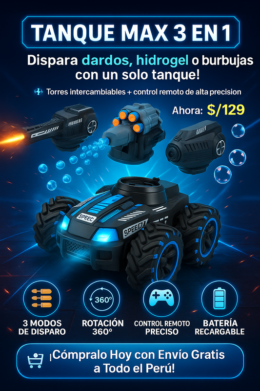 TANQUE MAX 3 EN 1
